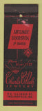 Matchbook Cover - Charles C Peek Masonic Jewelry Indianapolis IN WEAR