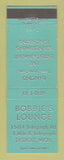 Matchbook Cover - Bobbie's Lounge Detroit MI