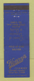 Matchbook Cover - Henry's Cleaners Detroit MI