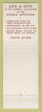 Matchbook Cover - Noah's Ark Motor Hotel Restaurant ST Charles MO
