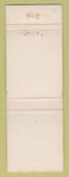Matchbook Cover - Wayne Oakland Building Materials Detroit MI WEAR