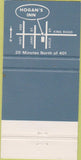 Matchbook Cover - Hogan's Inn at 4 Corners King City ON 30 Strike