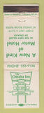Matchbook Cover - Omaha Inn NE WORN