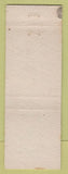 Matchbook Cover - David Vokes Judge Election MI? WEAR