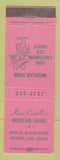 Matchbook Cover - Kino Castillo's Mexican Restaurant Fresno CA