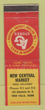 Matchbook Cover - New Central Market Grocery Twin Falls ID WORN