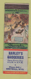 Matchbook Cover - Harley's Grocery Greybull WY