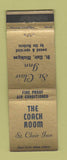 Matchbook Cover - St Clair Inn MI Coach Room WEAR