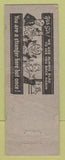 Matchbook Cover - Rainbo Cafe South Fork Colorado ADVANCE WORN
