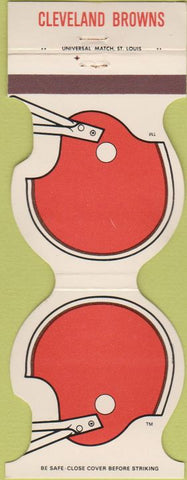 Matchbook Cover - Cleveland Browns Stadium Bar College Station TX