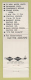 Matchbook Cover - Prospector's Village Oroville CA