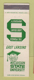 Matchbook Cover - Michigan State University East Lansing MI