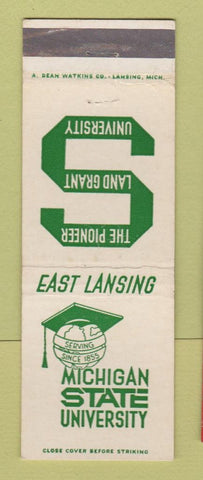 Matchbook Cover - Michigan State University East Lansing MI