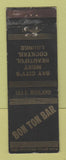 Matchbook Cover - Bon Ton Bar Bay City MI WORN