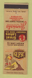 Matchbook Cover - Great Lakes Foundry Sand Detroit MI