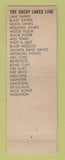 Matchbook Cover - Great Lakes Foundry Sand Detroit MI