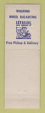 Matchbook Cover - Coffman's Sinclair oil gas Winterset IA