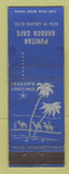 Matchbook Cover - Puritan Garden Cafe Detroit? Christmas WEAR