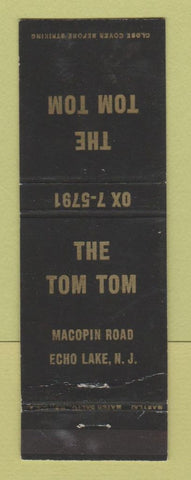 Matchbook Cover - The Tom Tom Echo Lake NJ WEAR