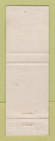 Matchbook Cover - The Tom Tom Echo Lake NJ WEAR