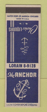 Matchbook Cover - The Anchor Restaurant CC Koch Detroit? MI