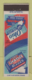 Matchbook Cover - Ohio Blue Label Razor Blades