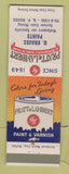 Matchbook Cover - Pratt Lambert Paint O Krauss Grosse Pointe Woods MI