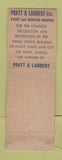 Matchbook Cover - Pratt Lambert Paint O Krauss Grosse Pointe Woods MI