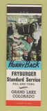 Matchbook Cover - Fryburger Standard Oil gas Grand Lake Colorado