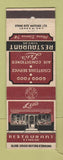 Matchbook Cover - Lea's Restaurant Simcoe ON