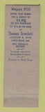Matchbook Cover - Thomas Jewelry Detroit MI