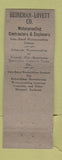 Matchbook Cover - Heineman Lovett Waterproofing Detroit MI