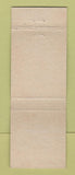 Matchbook Cover - The Cloud Room Midland Bay City Saginaw MI