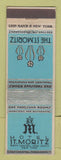 Matchbook Cover - Hotel St Moritz New York City Deco