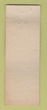 Matchbook Cover - Pershing Hotel Lovelock NV