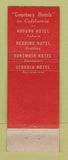 Matchbook Cover - Sequoia Hotel Sacramento CA