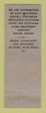 Matchbook Cover - Lou Eppinger Sporting Goods Detroit MI