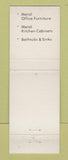 Matchbook Cover - Allied Refinishers Detroit MI refrigerators Vent Hoods