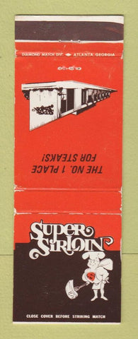 Matchbook Cover - Super Sirloin Restaurants WEAR
