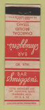 Matchbook Cover - Bar Smiggen's Restaurant Dearborn MI WEAR