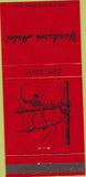 Matchbook Cover - Yardarm Hotel Long Island NY 30 Strike