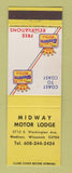 Matchbook Cover - Midway Motor Lodge Madison WI Best Western
