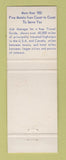 Matchbook Cover - Midway Motor Lodge Madison WI Best Western