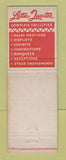 Matchbook Cover - Latin Quarter Detroit MI WEAR