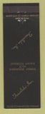 Matchbook Cover - Fourslides Inc Detroit? MI