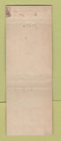 Matchbook Cover - Rainbow Grill San Antonio TX Federal