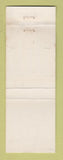 Matchbook Cover - Beach Oyster Bar Restaurant Fort Myers Beach FL