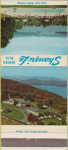 Matchbook Cover - Shangri-La Motel Weirs NH 30 Strike