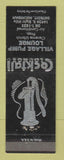 Matchbook Cover - Village Pump Lounge Detroit MI