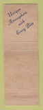 Matchbook Cover - Ken Nicholson's Topinkas Detroit MI